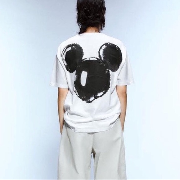 Zara Disney Mickey Mouse Balloon Tshirt 